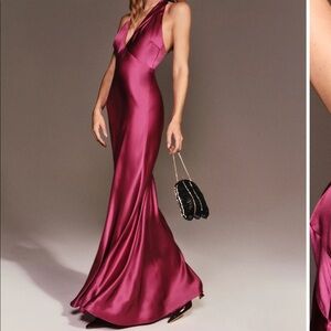 Reformation Daniela Silk Dress